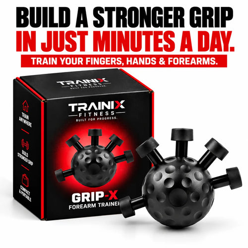 TRAINIX GRIP-X Forearm Trainer with its box